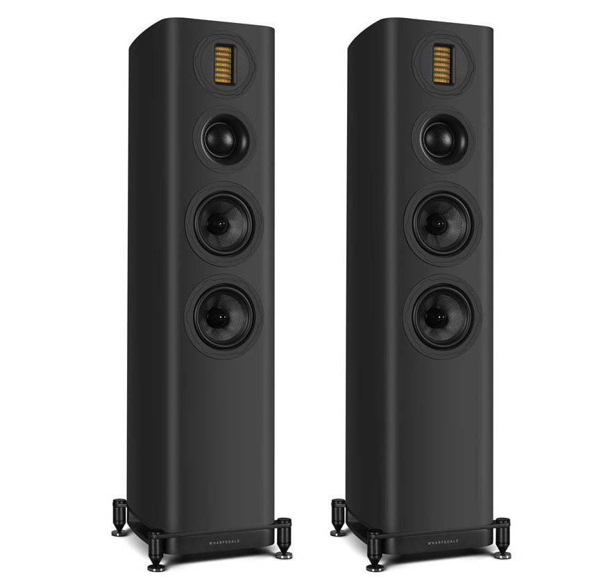 Wharfedale Evo 5.3 floorstanding speakers in black