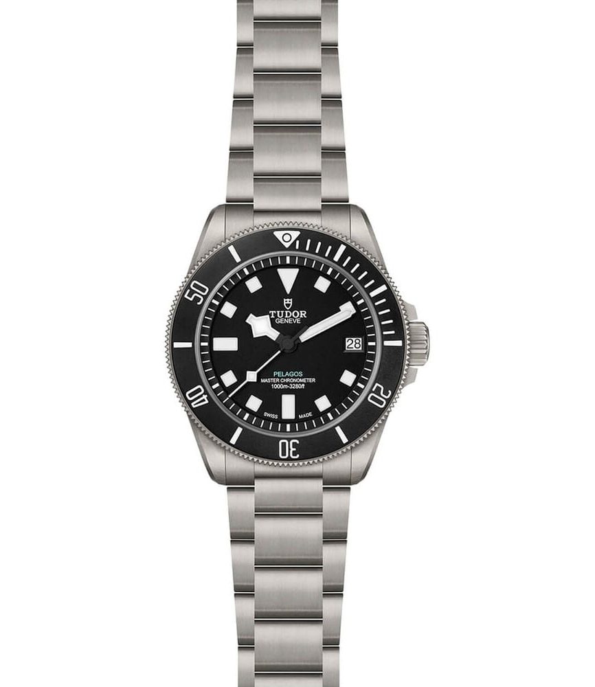 TUDOR Pelagos Ultra 43mm Black Dial Titanium Bracelet Watch image number 1